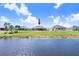 Backyard features a view of lake and surrounding lawns at 5211 Lake Venice Dr, Wimauma, FL 33598