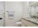 Bathroom features granite counters, tile accent wall, and sleek fixtures at 16403 Zurraquin De Avila, Tampa, FL 33613