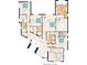 Second floor floor plan showcasing bedrooms, bathrooms, a laundry, and a bonus room at 2622 N Dundee St, Tampa, FL 33629