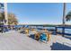Waterfront restaurant's outdoor seating area, perfect for enjoying meals with a scenic view at 3027 Bermuda Sloop Cir, Ruskin, FL 33570