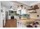 Beautiful kitchen featuring granite countertops, stainless steel appliances, and a breakfast bar at 5166 39Th S St, St Petersburg, FL 33711