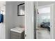 Bathroom vanity with single sink at 3030 5Th N Ave, St Petersburg, FL 33713