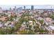 Charming neighborhood with mature trees and a view of the city skyline in the background at 310 8Th N Ave, St Petersburg, FL 33701
