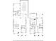 Combined floor plan showcasing first and second story layouts with bedrooms, pool, and living spaces at 310 8Th N Ave, St Petersburg, FL 33701