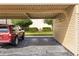 A carport offering covered parking and protection from the elements at 4154 Pinelake Ln # 101, Tampa, FL 33618