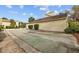 Bocce ball court for recreation surrounded by lush landscaping at 4154 Pinelake Ln # 101, Tampa, FL 33618