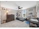 Charming bedroom featuring a small bed, dresser, and playful decor, creating a delightful space at 14786 Horse Trot Rd, Lithia, FL 33547