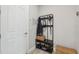 Mud room with a coat rack, shoe storage, and door leading to another room at 14786 Horse Trot Rd, Lithia, FL 33547