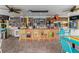 A vibrant bar area with a creative layout makes for a great community space to gather at 2506 N Rocky Point Dr # 272, Tampa, FL 33607