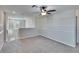 Bonus room with ceiling fan, neutral carpet, and lots of space at 6834 Blue Moon Way, Sun City Center, FL 33573