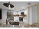 Modern kitchen features stainless steel appliances, granite countertops, and ample cabinet space at 9341 Blind Pass Rd, St Pete Beach, FL 33706