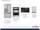Premium kitchen appliances including a Cafe french door refrigerator, double wall oven, induction cooktop, and stainless steel dishwasher at 1009 W Ohio Ave, Tampa, FL 33603