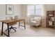 Bright office space with minimalist furniture and lots of natural light, perfect for working from home at 216 21St Ne Ave, St Petersburg, FL 33704