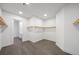 Walk-in closet with custom shelving and storage, adjacent to the bathroom at 2910 W Barcelona St # Ph-2303, Tampa, FL 33629