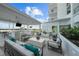 Welcoming courtyard with bar area and lounge seating, ideal for entertaining at 2910 W Barcelona St # Ph-2303, Tampa, FL 33629