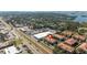 Overhead view of real estate with easy access to nearby shops, restaurants and beautiful bay views at 1264 Riserva Ln, Palm Harbor, FL 34683