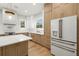 Modern kitchen with stainless steel appliances, stone countertops, and custom cabinetry at 3640 15Th N St, St Petersburg, FL 33704
