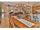 Cozy dining area adjacent to living room and kitchen, perfect for Gathering meals and entertaining at 3222 W Empedrado St, Tampa, FL 33629