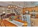 Elegant dining space with stylish chairs and a clear view of the home's open-concept design at 3222 W Empedrado St, Tampa, FL 33629