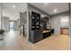 Mudroom features custom cabinets, bench seating, and hardwood floors at 807 W Park Ave, Tampa, FL 33602