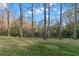 A backyard with mature trees at 8615 Hunters Key Cir, Tampa, FL 33647