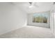 Bright and airy bedroom with plush carpeting and a large window at 8615 Hunters Key Cir, Tampa, FL 33647