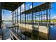 The community features a covered boat lift system for easy access to the water at 217 Oceania Ct, Apollo Beach, FL 33572