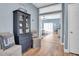 Bright entryway flows into an open concept living room with luxury vinyl floors at 6224 Vista Verde W Dr, St Petersburg, FL 33707