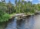 This home has an amazing location with a private dock and direct access to the water at 11624 Monette Rd, Riverview, FL 33569