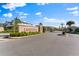 Community entrance with beautiful landscaping, signage, and a welcoming atmosphere at 29913 Southwell Ln, Wesley Chapel, FL 33543