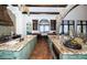Spacious kitchen featuring dual islands, custom cabinetry, and stainless steel appliances at 3901 Bayshore Ne Blvd, St Petersburg, FL 33703