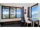 Waterfront office space with a large desk and windows offering beautiful views of the ocean at 3901 Bayshore Ne Blvd, St Petersburg, FL 33703