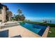 Beautiful waterfront pool and spa area with lush landscaping and a private dock, perfect for outdoor entertaining at 3901 Bayshore Ne Blvd, St Petersburg, FL 33703