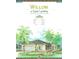 Charming single-story home with a 2-car garage, lush landscaping, and a welcoming entryway at 10833 Collar Dr, San Antonio, FL 33576