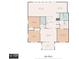 Detailed floor plan showcasing the layout of a 1644 sq ft residence with bedrooms, kitchen, and living spaces at 546 Orangewood Dr, Dunedin, FL 34698