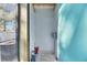 Exterior storage closet with paint cans at 1470 Highland Ridge Cir, Brandon, FL 33510