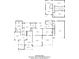 Detailed floor plan showcasing the layout of the two-story home, including room dimensions at 1110 W Coral St, Tampa, FL 33602