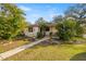 Charming single-story home with landscaped front yard and a stone pathway leading to the entrance at 1110 W Coral St, Tampa, FL 33602