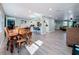 Spacious open-concept dining area and kitchen at 1600 Pennsylvania Ne Ave, St Petersburg, FL 33703