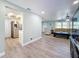 Open living space with a view of the updated kitchen and comfortable seating area at 1600 Pennsylvania Ne Ave, St Petersburg, FL 33703