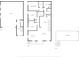 Detailed floor plan showcasing the layout of the home, including the rooftop deck at 484 87Th Avenue North, St Petersburg, FL 33702