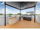 Rooftop deck with stainless steel grill, sink and built-in mini fridge, hot tub at 484 87Th Avenue North, St Petersburg, FL 33702