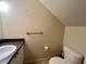 Cozy bathroom featuring a toilet, sink, and tiled floors at 2254 Chianti Pl # 68, Palm Harbor, FL 34683