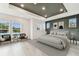 Bright bedroom with natural light, tray ceiling and modern decor at 441 42Nd Ne Ave, St Petersburg, FL 33703