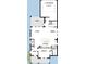 A clear view of the home's first-floor layout, showing the kitchen, garage, and lanai at 441 42Nd Ne Ave, St Petersburg, FL 33703