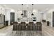 Beautiful kitchen with stainless steel appliances, island and marble backsplash at 441 42Nd Ne Ave, St Petersburg, FL 33703
