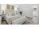 Bright bedroom with neutral decor and tiled floors at 4210 Harrisburg Ne St, St Petersburg, FL 33703
