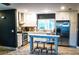 Modern kitchen featuring stainless steel appliances, ample counter space, and stylish finishes at 895 64Th S Ave, St Petersburg, FL 33705