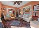 Inviting living room with hardwood floors, a comfortable sofa, and stylish decor at 130 4Th N Ave # 414, St Petersburg, FL 33701