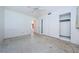 This bedroom offers a ceiling fan and large closet for ample storage at 4154 57Th N St # 173, Kenneth City, FL 33709